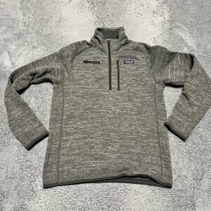 Patagonia Better Sweater Mens Small Gray Half Zip Outdoor Gorp